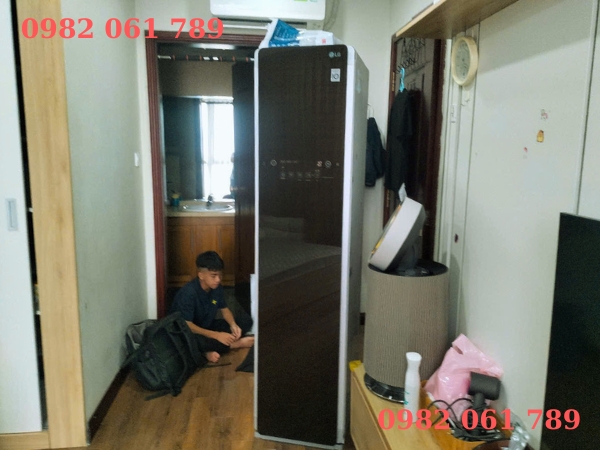 Lỗi dE máy giặt hấp sấy LG 